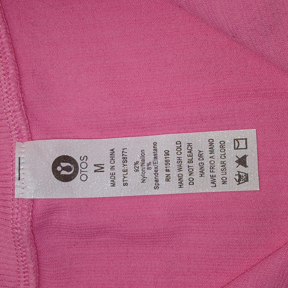 OTOS Pink Ribbed Set - Picture 3 of 8
